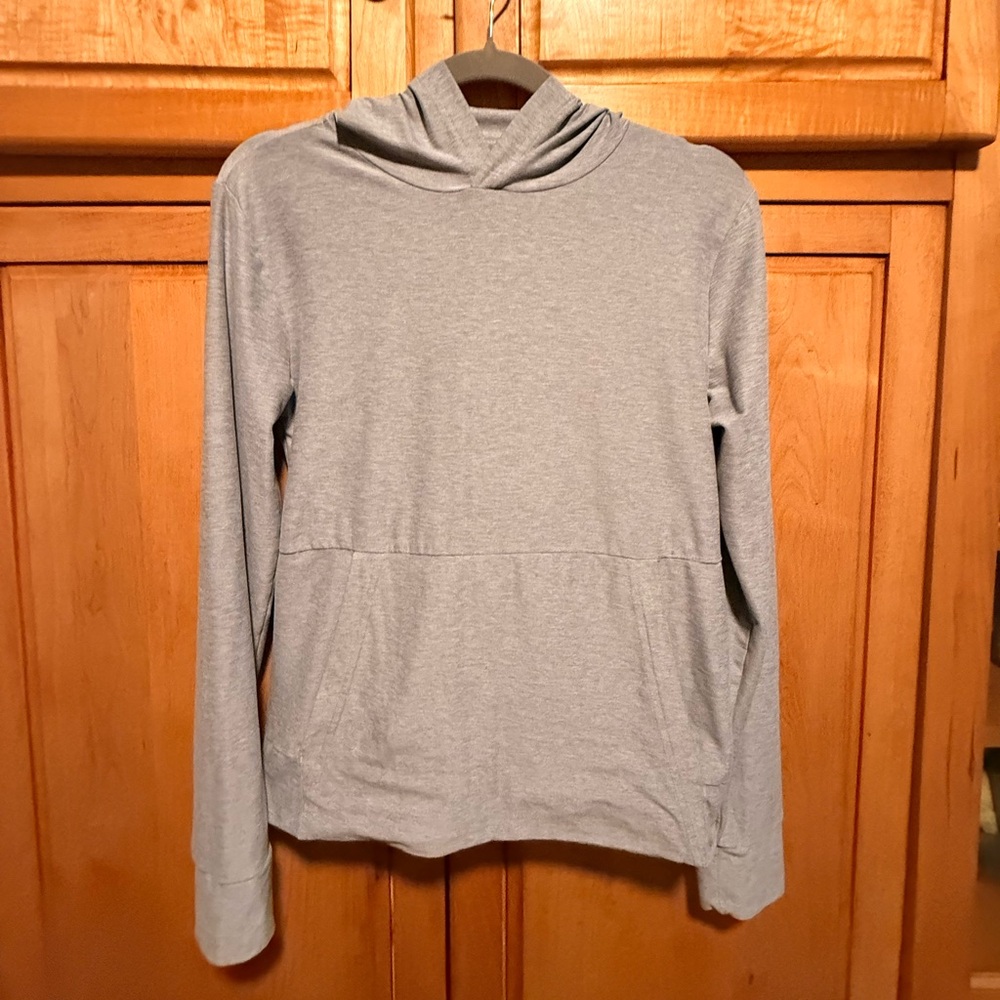 Gray Long Sleeve Super Soft Pullover
